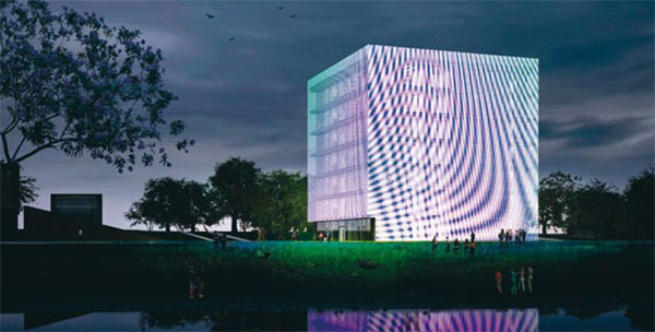 &laquo;Гиперкуб&raquo;. Ночное освещение